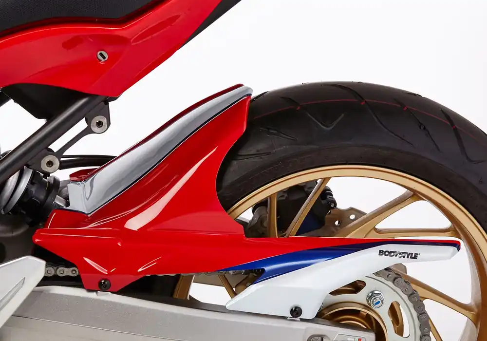 Sofort Bestellen BODYSTYLE Sportsline Hinterradabdeckung ABS Kunststoff rot für HONDA CBR650F