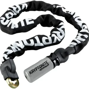 KRYPTONITE Kettenschloss Kryptolok Integrated Chain 120 cm schwarz Schneller Versand