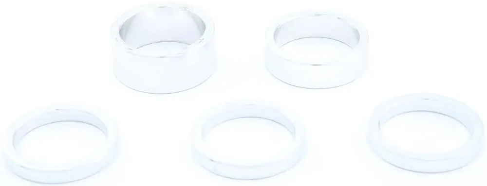 CONTEC Spacer-Set Spaler 1 1/8 Zoll silber Sonderangebot