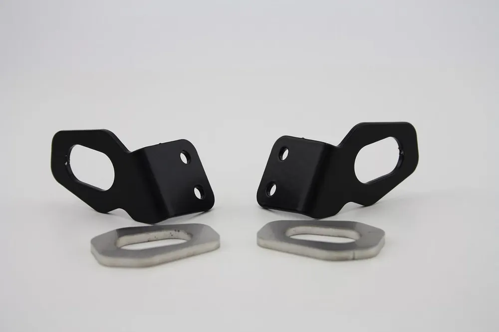 Angebot PROTECH Universal Blinkeradapter Honda ab 2017 (6532313) Alu & Stahl Schwarz für HONDA CBR650R, NC750X, CB1000 Hornet / SP