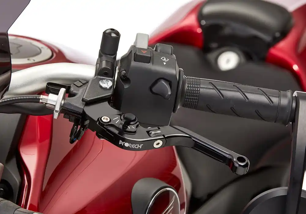 Preiswert PROTECH Hebel Bremshebel Sport Alu & Stahl Schwarz für HONDA CB1000 Hornet / SP, CB1000R, CBR1000RR