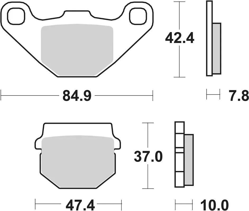 SBS Scooterbelag 102CT Carbon Tech Top-Preis