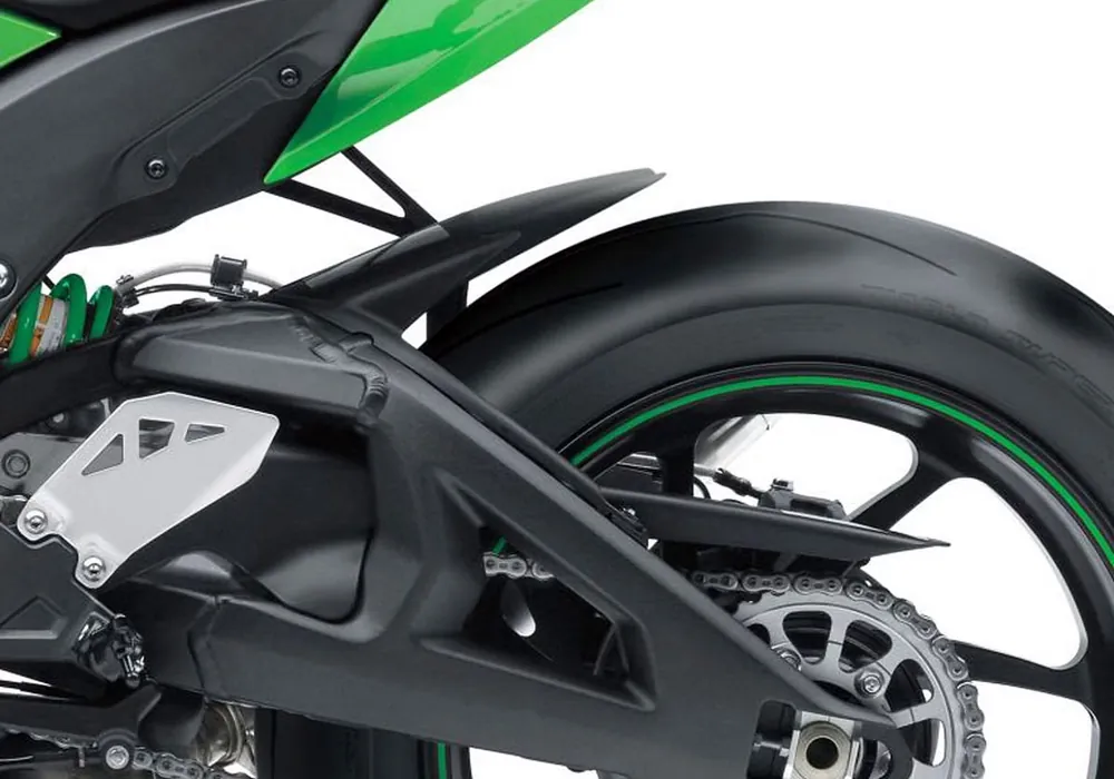 Direkt Vom Hersteller BODYSTYLE Hinterradabdeckungsverlängerung ABS Kunststoff schwarz-matt für KAWASAKI ZX-10R, ZX-10R SE, ZX-10RR