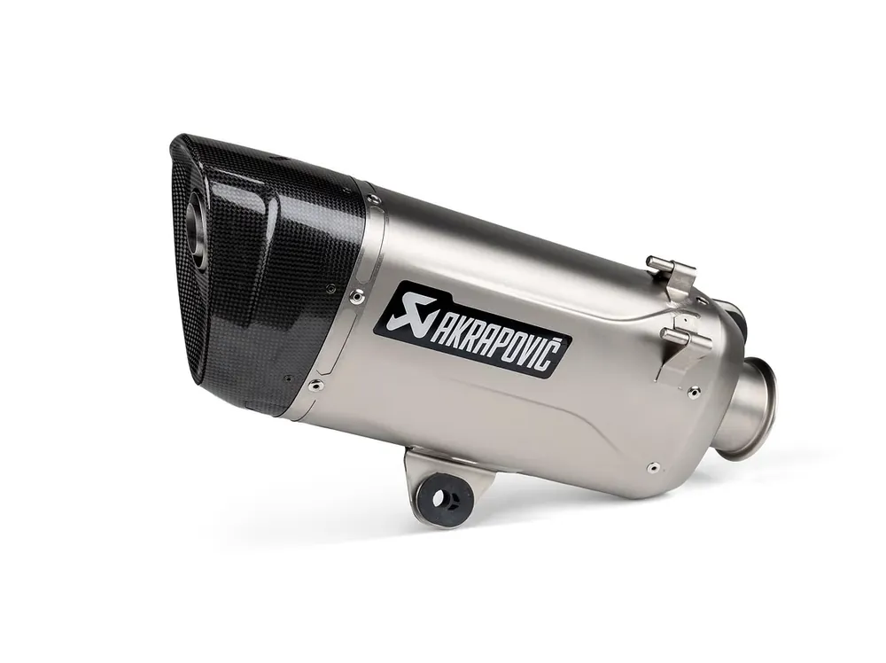 Akrapovič Slip-On Endschalldämpfer (Titan) für BMW C 400 X / C 400 GT 2025–2026 Sonderangebot