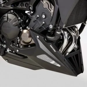 Neue Kollektion BODYSTYLE Raceline Bugspoiler ABS Kunststoff schwarz-matt für YAMAHA MT-09 / SP