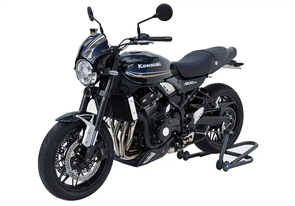 BODYSTYLE Sportsline Bugspoiler ABS Kunststoff schwarz/silber/gold für KAWASAKI Z900 RS Jetzt Kaufen