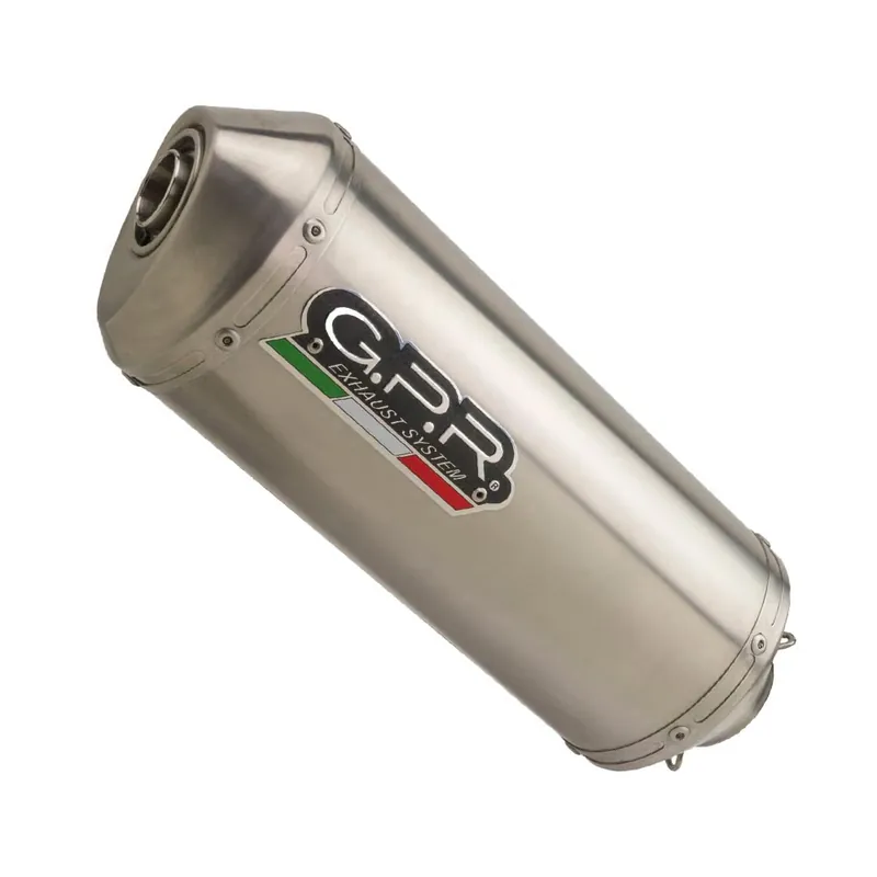 GPR Endschalldämpfer Suzuki Rv 200 Van Van 2016/17 e3 EC-Approv. slip-on exhaust Satinox Online Kaufen