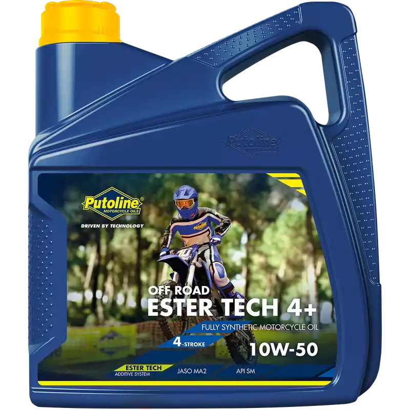 Preisreduziert Putoline Motoröl Ester Tech Off Road 4 plus 10W-50- 4L