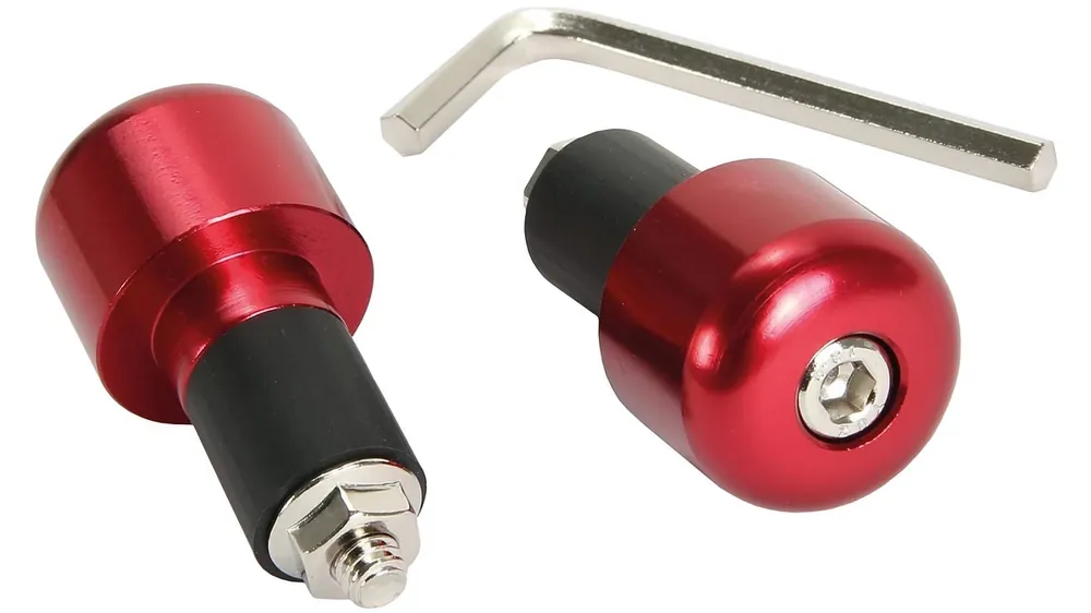 Preisreduziert Vicma Lenkerende rot, Lenkerende "617" Paar, Ø 17, 5 mm