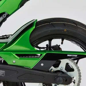 Billig BODYSTYLE Sportsline Hinterradabdeckung ABS Kunststoff weiß für KAWASAKI Ninja 650, Z650