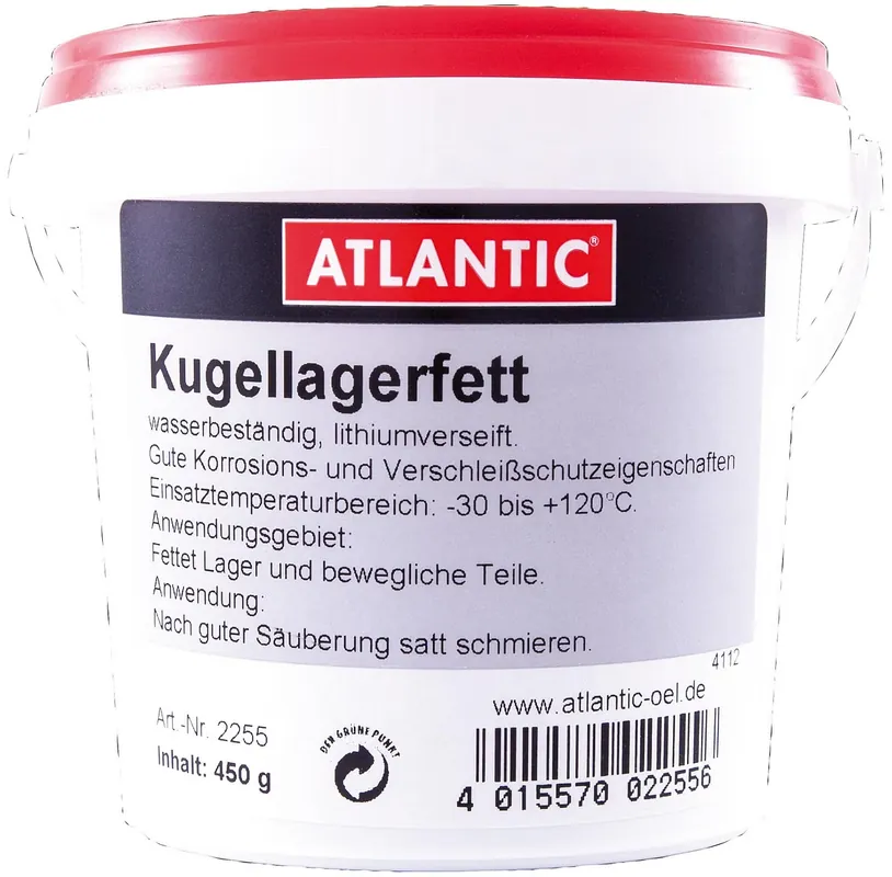 Atlantic Kugellagerfett 450 g Eimer Saisonangebot