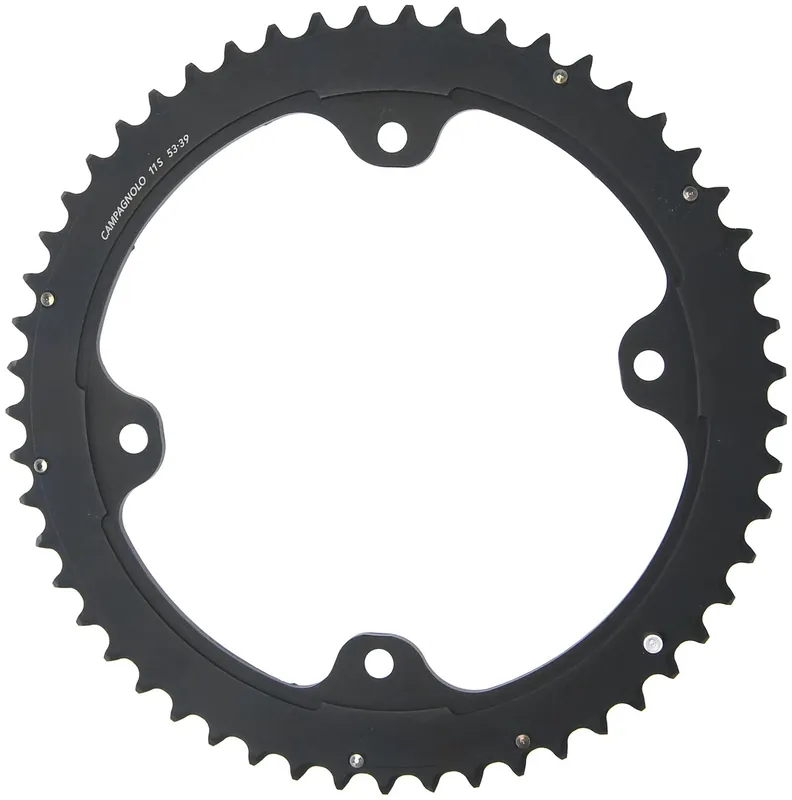 Campagnolo Kettenblatt Potenza 53 Zähne schwarz Super-Preis
