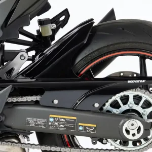 Zertifiziert BODYSTYLE Sportsline Hinterradabdeckung ABS Kunststoff unlackiert für KAWASAKI Ninja 1000 SX, Ninja 1100 SX / SE
