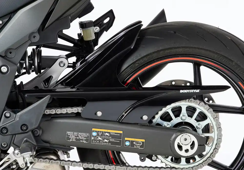 Zertifiziert BODYSTYLE Sportsline Hinterradabdeckung ABS Kunststoff unlackiert für KAWASAKI Ninja 1000 SX, Ninja 1100 SX / SE