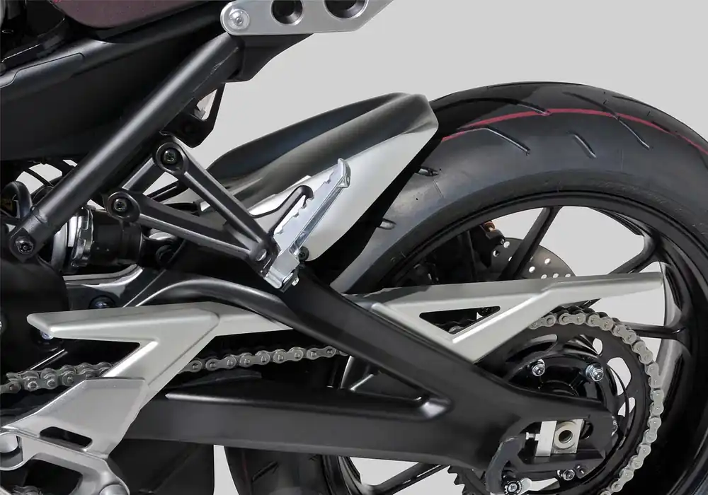 Neu BODYSTYLE Sportsline Hinterradabdeckung ABS Kunststoff schwarz für YAMAHA XSR900