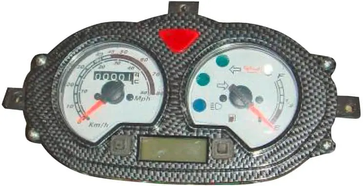 Tachoglas / Tachoabdeckung 0-80 km/h Jonway 2160301-8 Nur Für Kurze Zeit