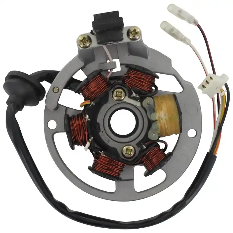 Schnäppchen Adly Lichtmaschine Stator Ankerplatte Zündplatte 50ccm 2Takt Zündgrundplatte Lichtmaschinenspulen Lichtmaschinenwicklung 100ccm-2Takt