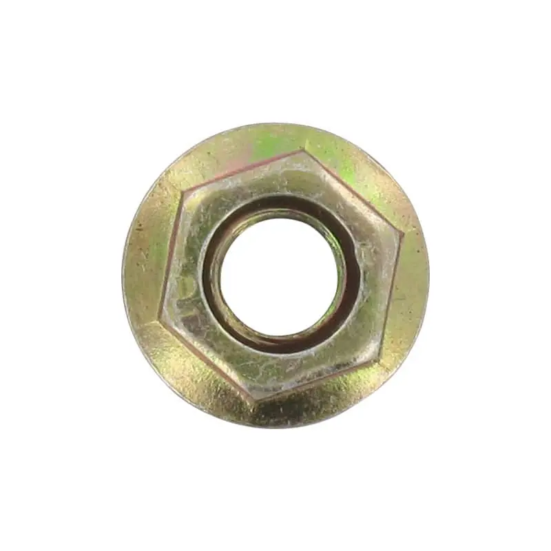 Bundmutter Mutter M6 mit Bund gelb verzinkt 9070506001-3-4T125 AX Neue Ware