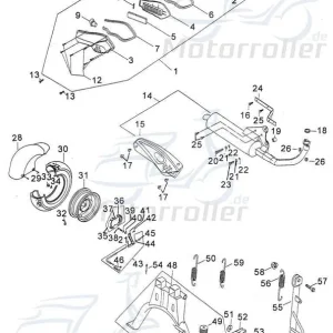 Begrenztes Angebot PGO PMX 50 Wärmeschutzauskleidung 50ccm 2Takt P928A060000 PGO KP03 50ccm-2Takt Scooter PMX 50 Sport Ersatzteil Service Inpektion