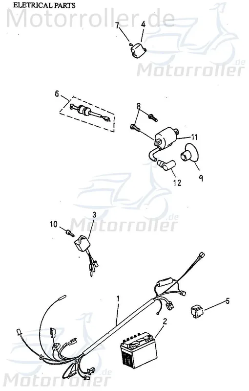 Preis Gesenkt Adly Schraube M6x15mm Innensechskantschraube 50ccm 2Takt Innensechskant-Schraube Maschinenschraube