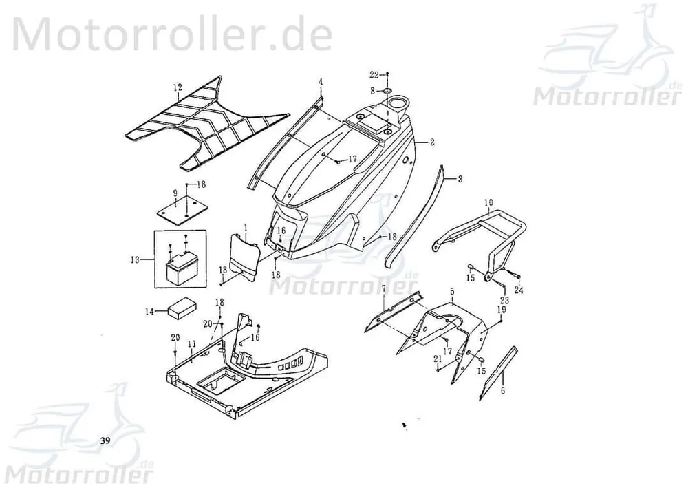 SMC Bundschraube Gepäckträger Extra 50 T 50kmh 50ccm 2Takt Maschinenschraube Flanschschraube Flansch-Schraube Maschinen-Schraube Meistverkauft