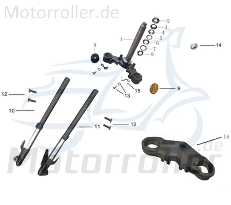 Direkt Vom Hersteller Kreidler Dice CR 125i Lenkkopflager 125ccm 4Takt 780175 Motorrad Moped Ersatzteil Service Inpektion Direktimport