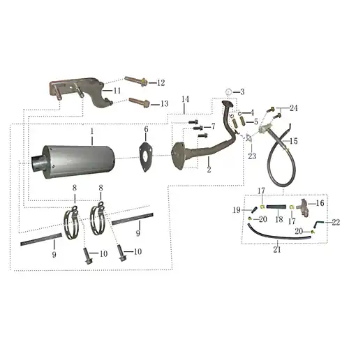 Neue Kollektion Rex REXY 25-50 Halteplatte Auspuff Halter 50ccm 4Takt 706368 Stahlplatte Montageschiene Fixierung Halterung Montageplatte Grundplatte