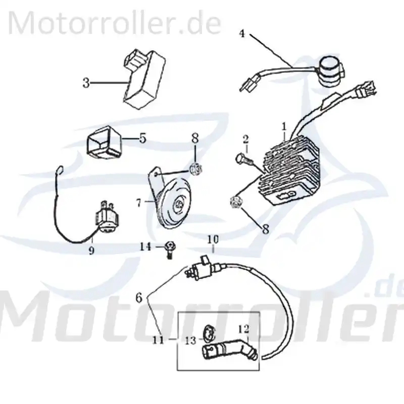 Rex Hiker 2.0 125 DD Blinkrelais Roller 50ccm 2Takt 706673 für LED Blinker Blinkerrelais Blinkgeber Blinker-Relais Blink-Geber Scooter Solange Der Vorrat Reicht