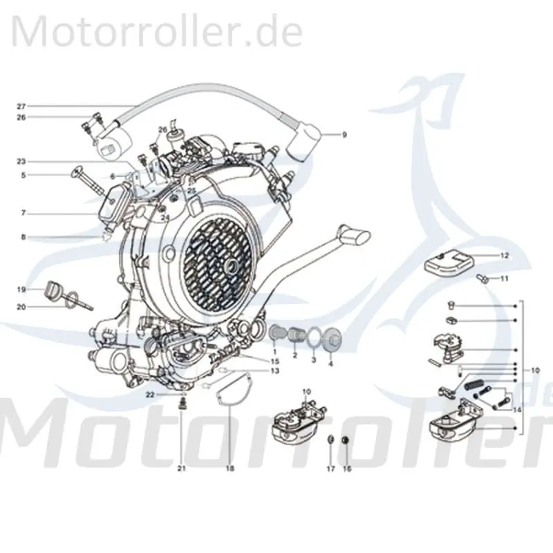 Wochenendangebot Ölablassschraube Kreidler STAR Deluxe 4S 125 Scooter 720015 Ölschraube Öl-Schraube 125ccm-4Takt STAR Deluxe 4S 200 Moped Ersatzteil