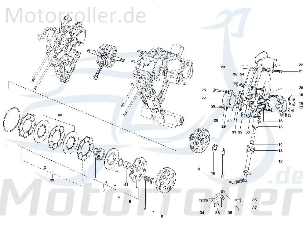 Kreidler STAR Deluxe 4S 125 Filtergehäuse 125ccm 4Takt SF513-0108 innen 125ccm-4Takt Scooter LML Ersatzteil Service Inpektion Online Kaufen