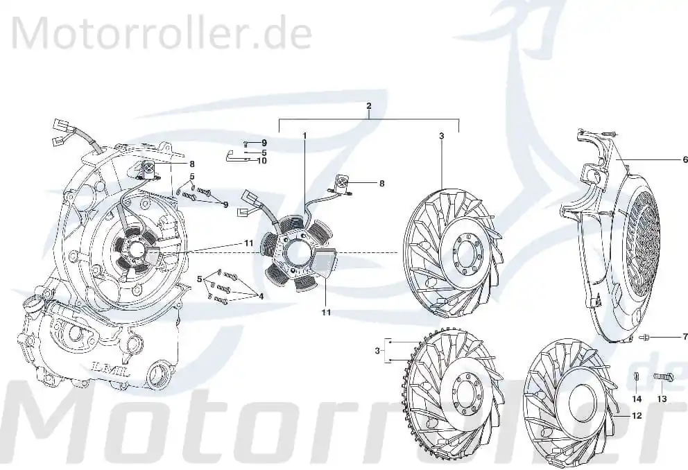 Kreidler STAR Deluxe 4S 125 Kabelführung 125ccm 4Takt SF514-0194 Halterung 125ccm-4Takt Scooter LML Ersatzteil Service Inpektion Preis Gesenkt