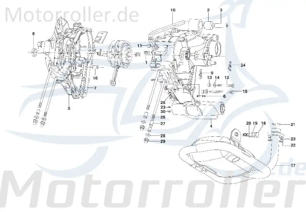 Schlauch Motorbelüftung 125ccm 4Takt Kreidler SF514-0181 Gummischlauch Leitung Zuleitung Plastikschlauch Ableitung 125ccm-4Takt Scooter Markenprodukt