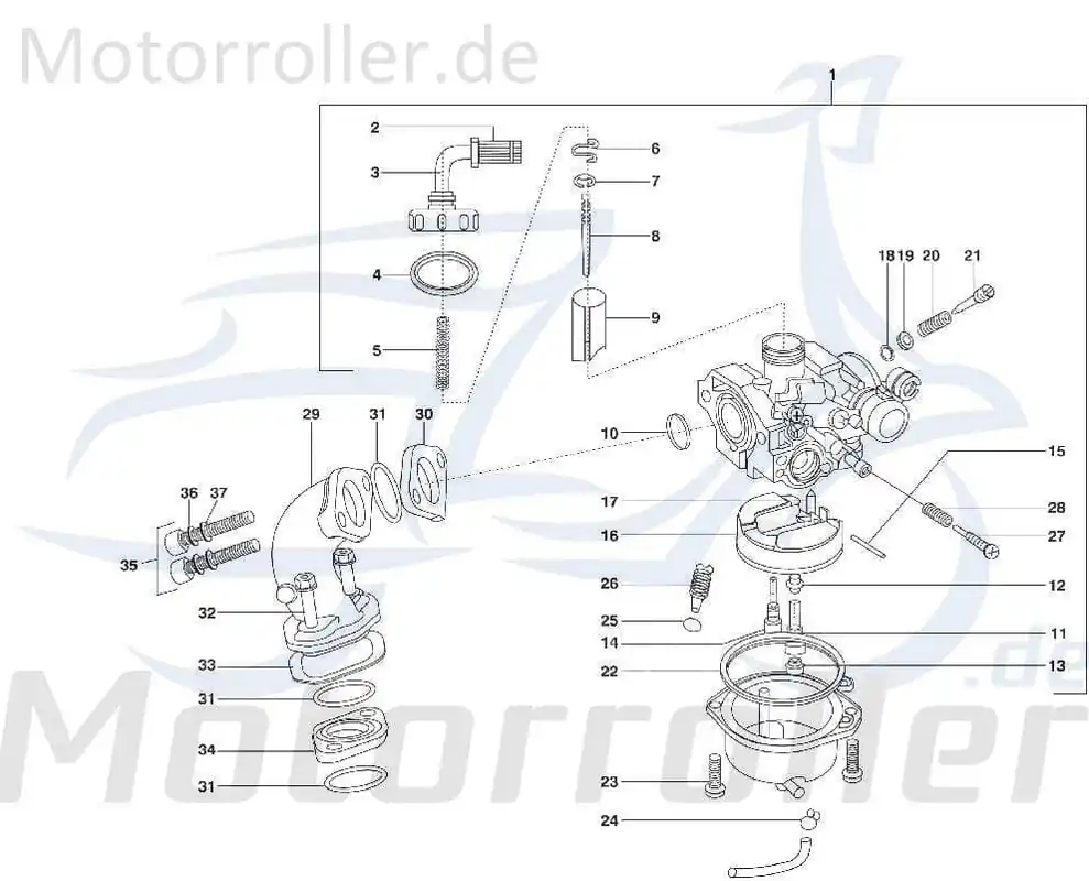 Kreidler STAR Deluxe 4S 125 Leerlaufdüse 125ccm 4Takt C-2771420/40 Größe 40 Vergaserdüse Nebendüse Nebenluftdüse Einstelldüse Scooter Nur Für Kurze Zeit