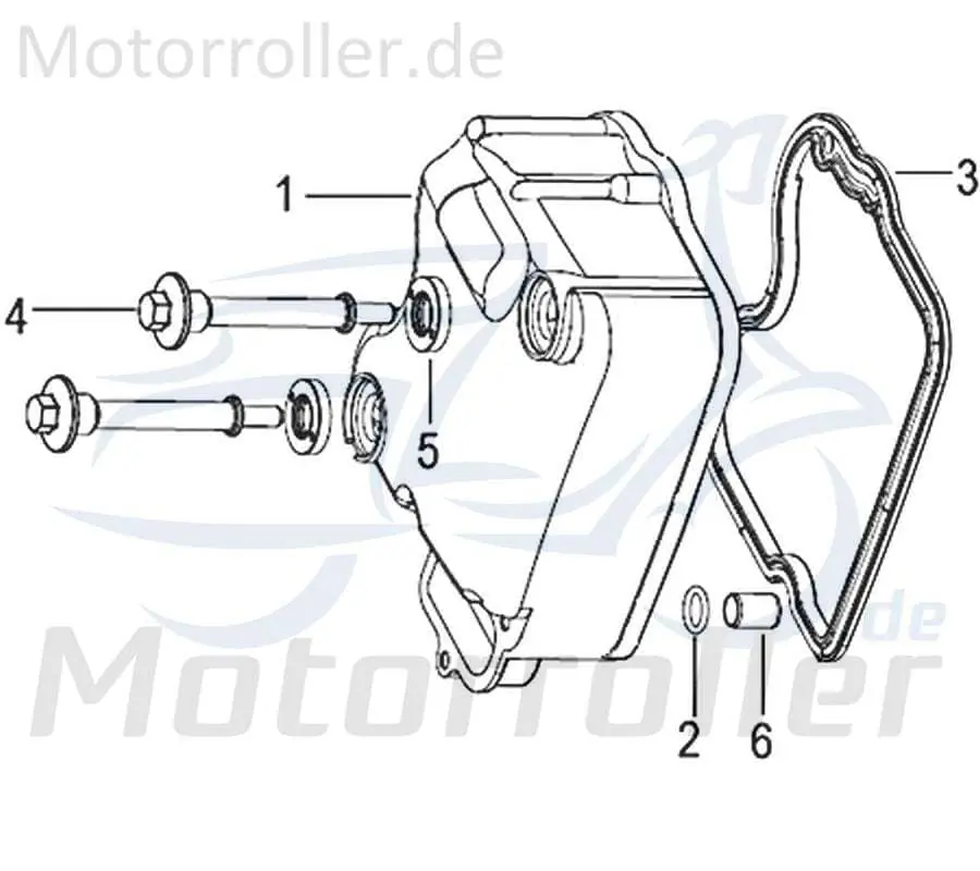 Highlight Kreidler Insignio 125 2.0 Gummischeibe 125ccm 4Takt 750001 Unterlegscheibe Gummiunterlegscheibe Dämpferscheibe Pufferscheibe Scooter