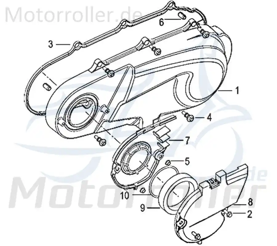 Finale Aktion Kreidler Insignio 125 2.0 Schraube 125ccm 4Takt 750066 Bundschraube Maschinenschraube Flanschschraube Flansch-Schraube Bund-Schraube