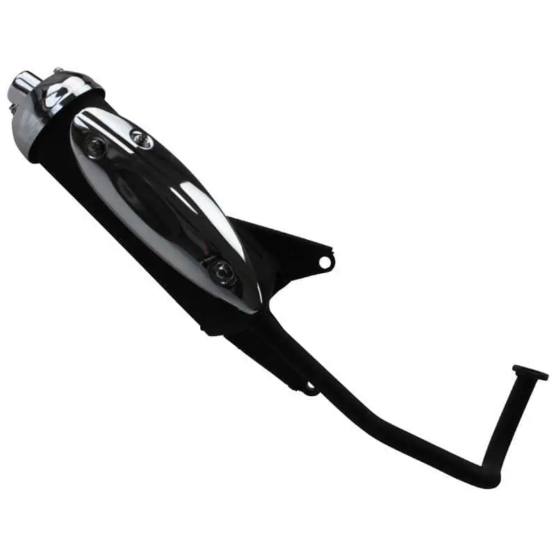 Rex Monza 50 Schalldämpfer 50ccm 4Takt Auspuff Roller Endschalldämpfer 139QMB JSD50QT-13 50cc 4T 139QMA Auspuffanlage Endtopf Neuheit