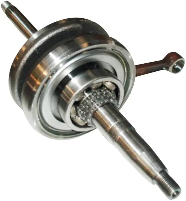Bestpreis Rex Imola 125 Motorwelle 125ccm 4Takt Kurbelwelle Kolbenantriebswelle 152QMI YY125QT-28 125cc 4T GY6 Crankshaft Kurbel-Welle