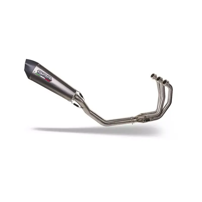 GPR Exhaust New Grand Prix Evo Titan Komplettanlage passend für Triumph Daytona 660 2023-2025 Neue Kollektion