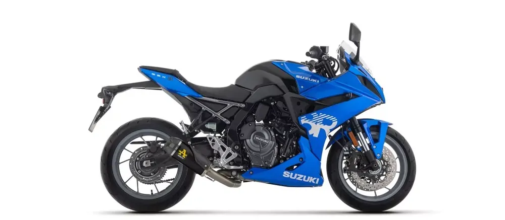 Angebot ARROW Racing Works Titan Schwarz passend für Suzuki GSX-8R / GSX-8T / GSX-8TT