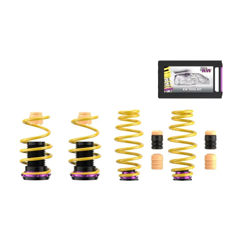 KW Höhenverstellbarer Federnsatz passend für SEAT Leon ST (5F8) 09/2012-08/2020 Highlight