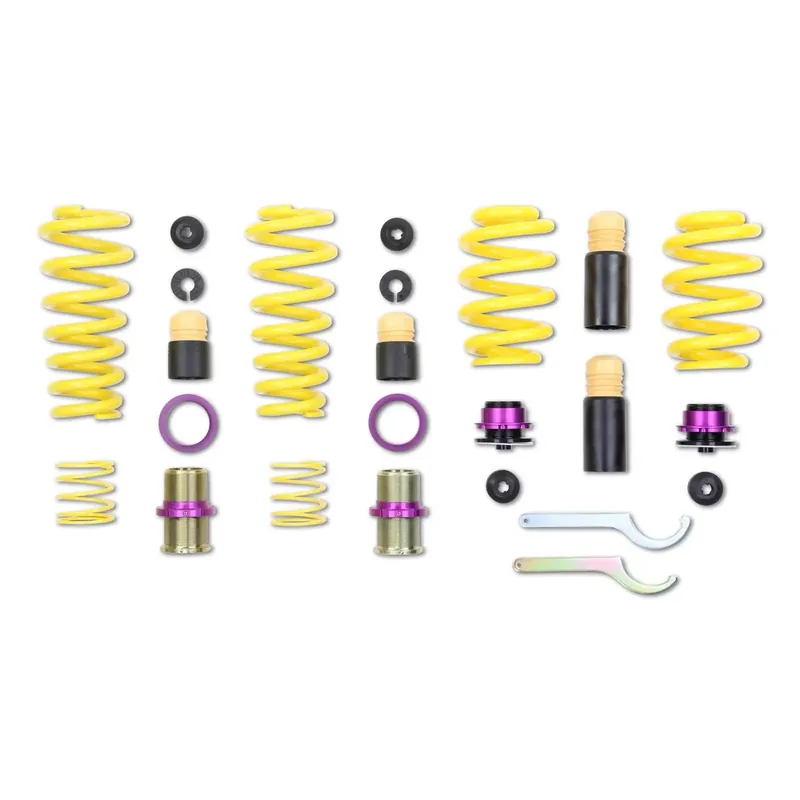 Begrenztes Angebot KW Höhenverstellbarer Federnsatz (Gewindefedern) passend für Audi A6 Avant (4F) 4F5, C6 11/2004–08/2011