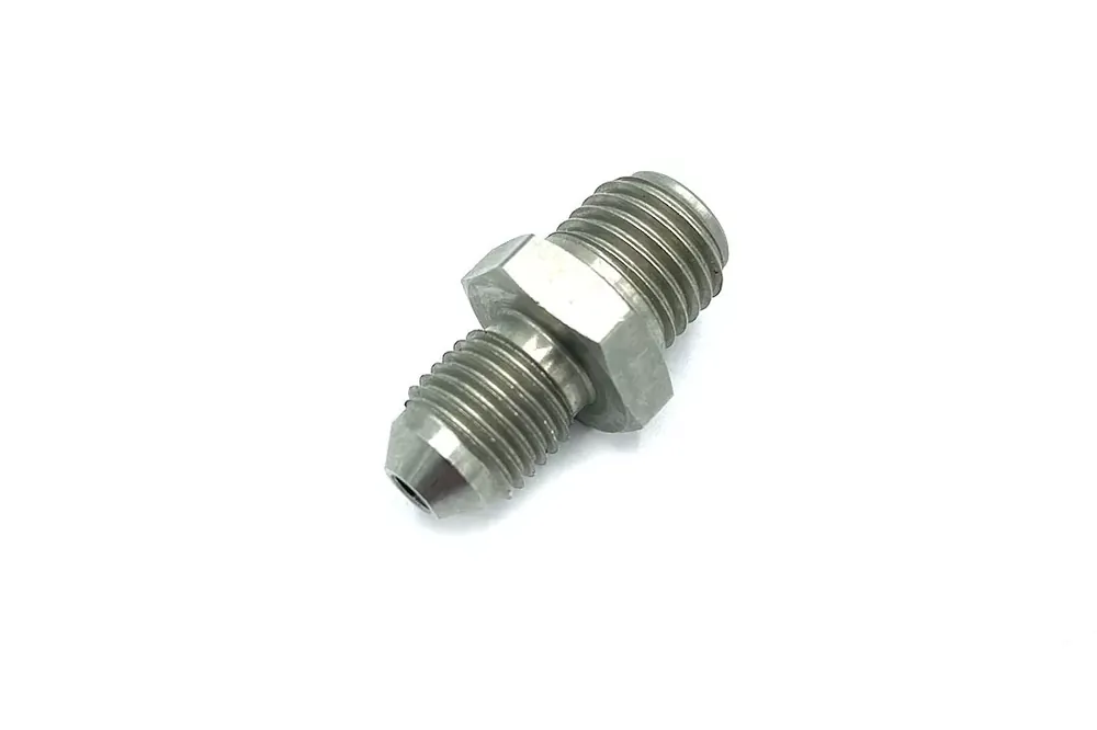 HEL Adapter Kupplung passend für Harley Davidson V-Rod 7/16 x 20 - 3/8 x 24 Neue Ware