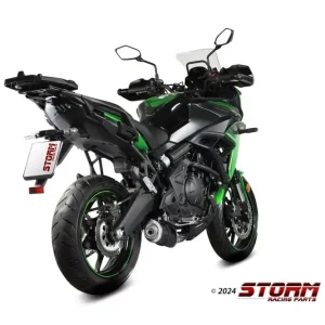 STORM By MIVV Oval Endschalldämpfer passend für KAWASAKI Versys 650 24- Aktuell