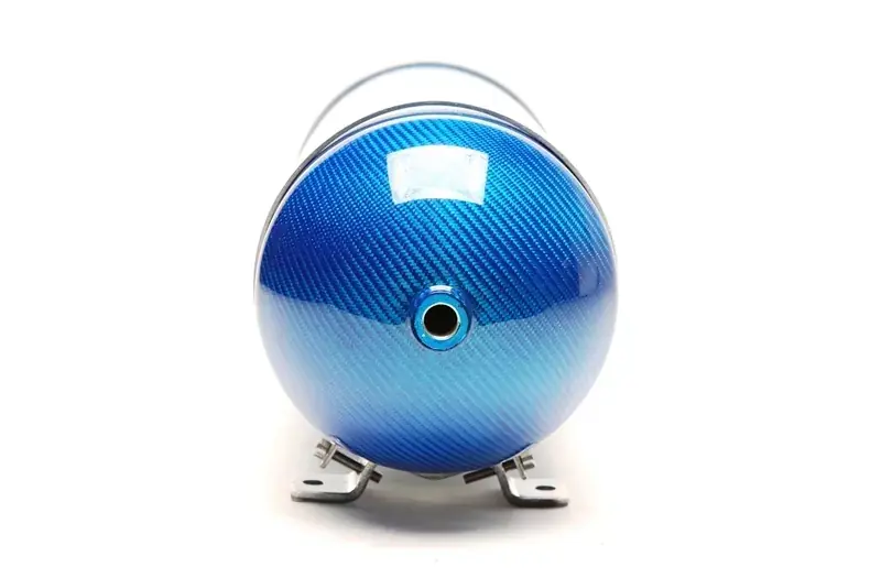 TA Technix nahtloser Lufttank 11 Liter blau mit echt Carbon Furnier Sichere Zahlung