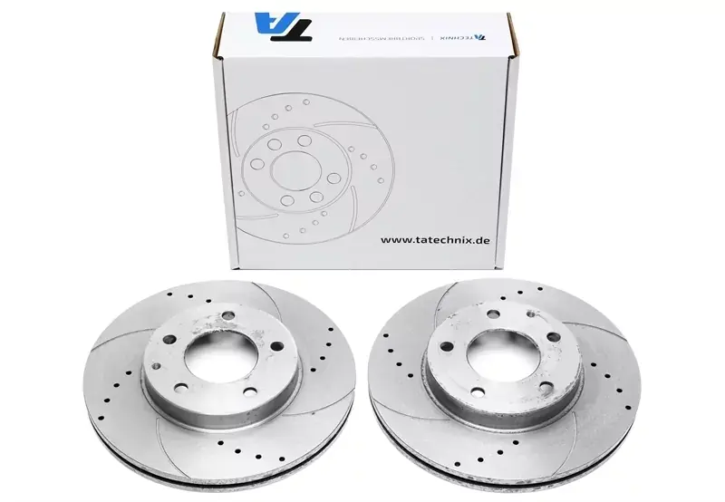 Preis Gesenkt TA Technix Sport Bremsscheiben Satz Vorderachse passend für Mazda 323F-V (BA)