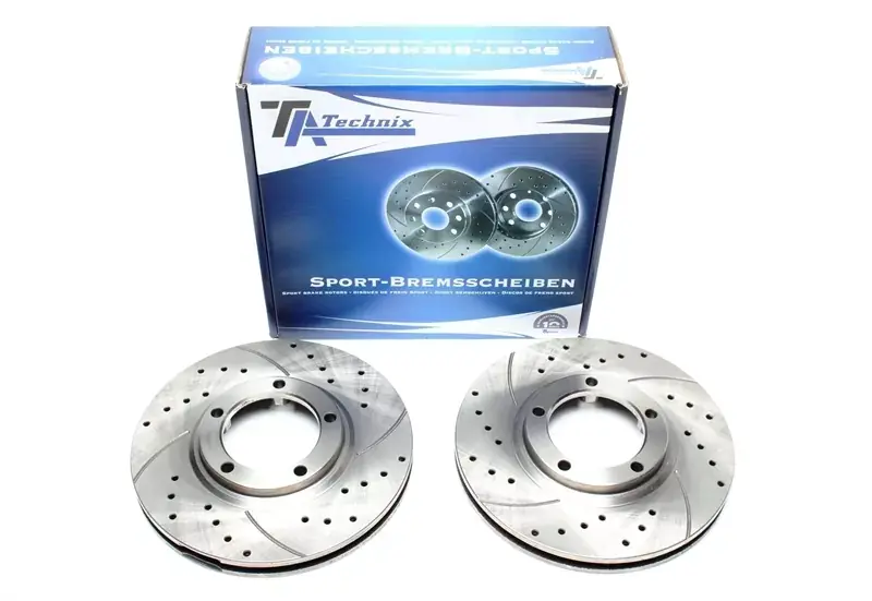 Jetzt Bestellen TA Technix Sport Bremsscheiben Satz Vorderachse passend für Hyundai H-1 / Starex / H-1 Kasten