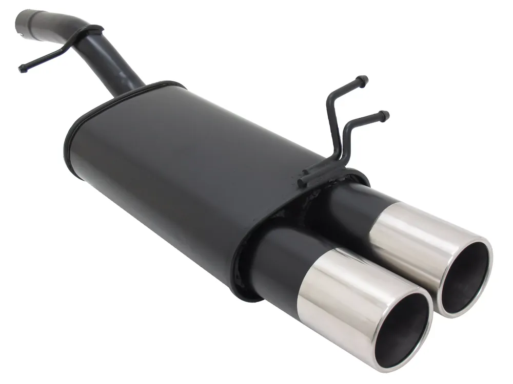 Novus Sportauspuff passend für Ford Fiesta MK6 JH / JD 2x90mm Meistverkauft