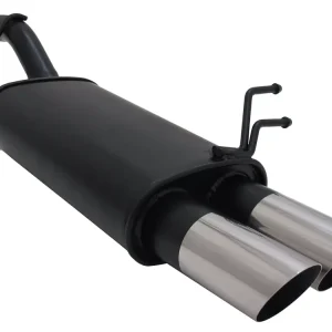 Preisknaller Novus Sportauspuff passend für Ford Fiesta MK6 2x76mm MS-Design
