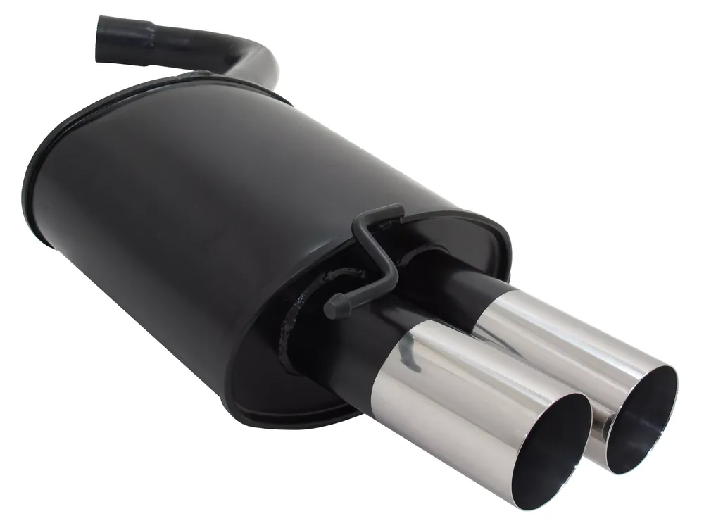 Novus Sportauspuff passend für BMW E90 / E91 2x76mm RL-Design Online Kaufen