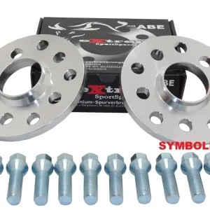 Bestpreis Spurverbreiterung Set 40mm inkl. Radschrauben passend für Mercedes CLK 208